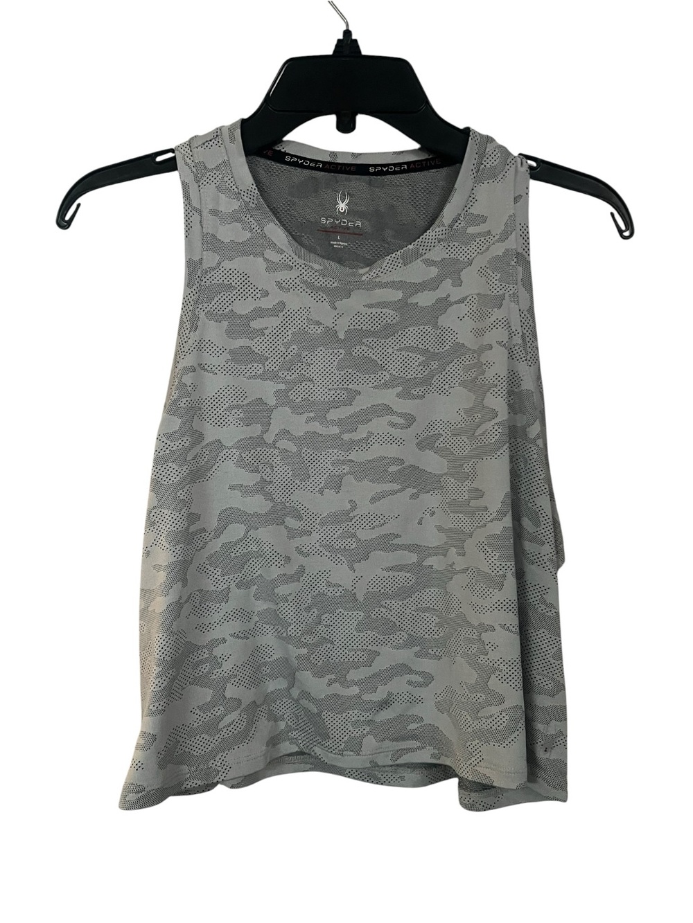 Spyder Gray Camouflage Active Tank